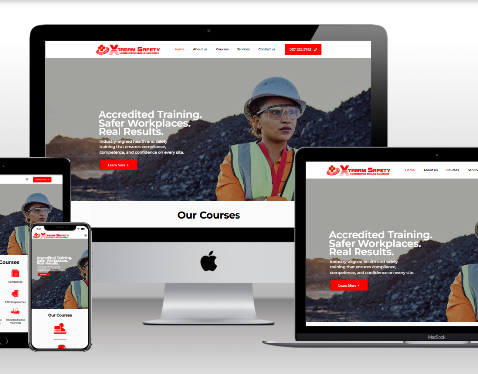 professional web design and digital solutions by PKSH Consulting South Africa