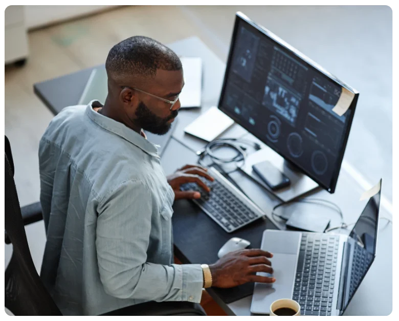 Pksh Consulting digital growth and web design agency workspace